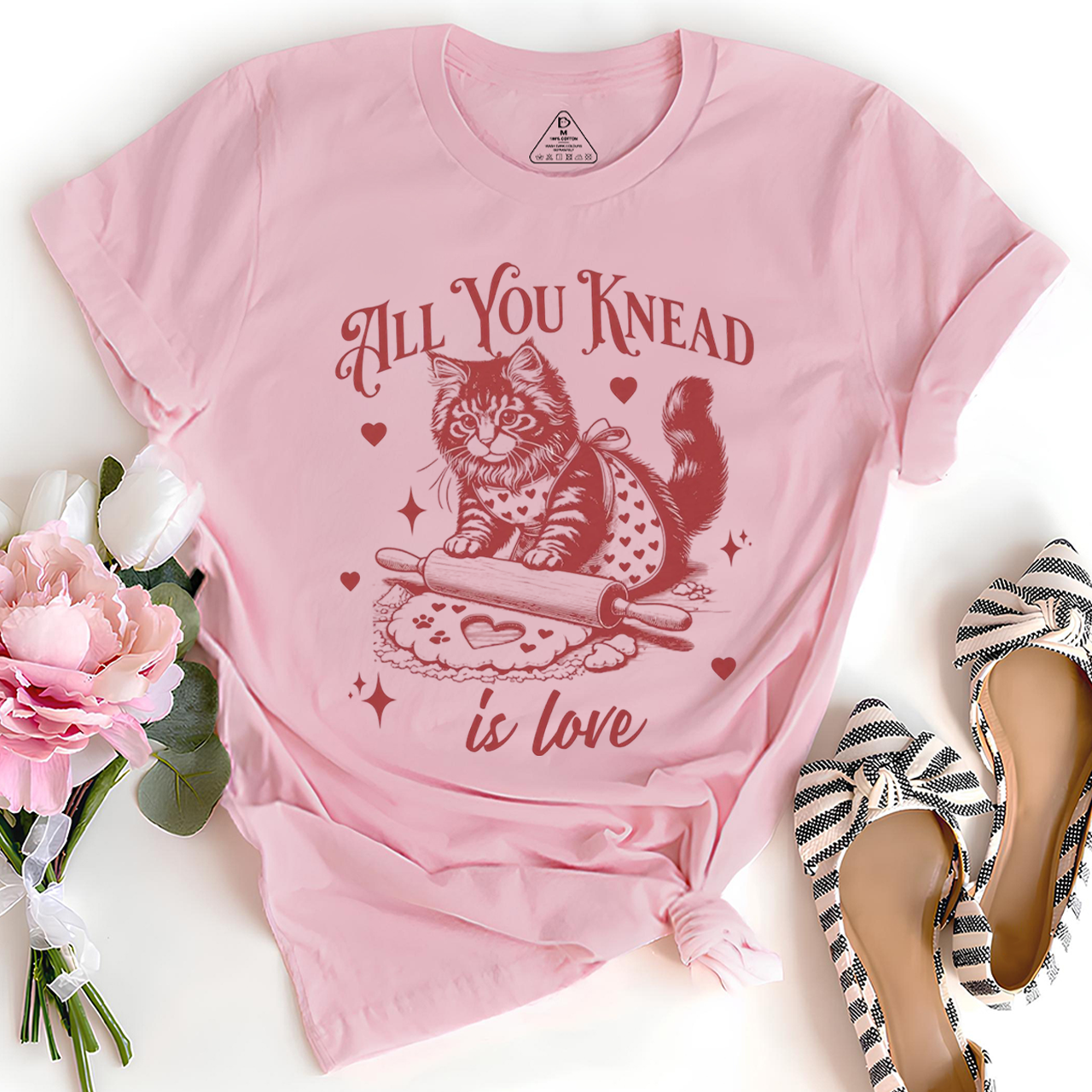 Purrfect Love Bakery Valentine's Day T-Shirts Beepumpkin