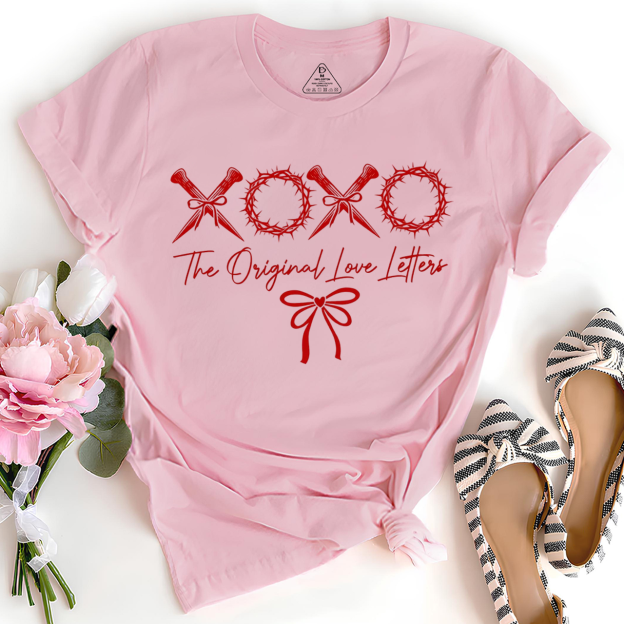 XOXO The Original Love Letters Valentine's Day T-Shirts Beepumpkin