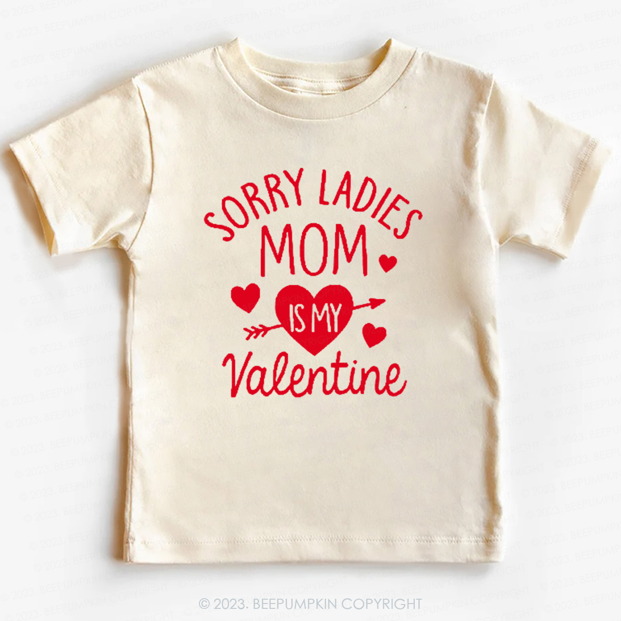 Sorry Ladies Mom Is My Valentine-Toddler Tees