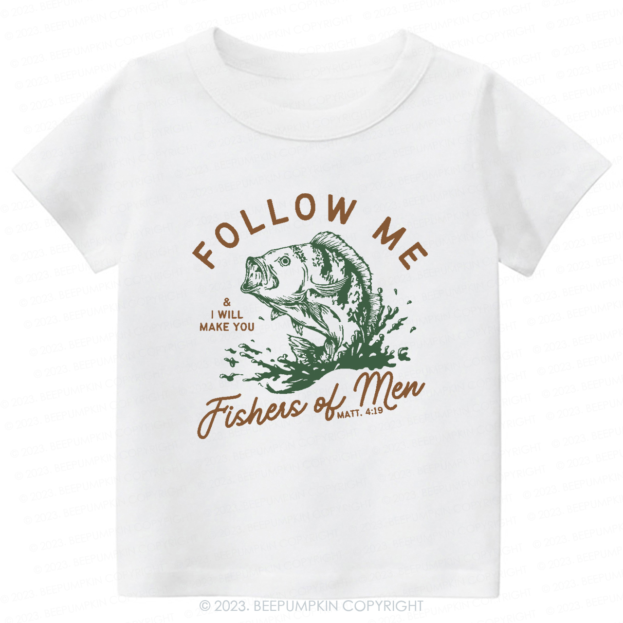 Follow Me Fishers of Men -Toddler Tees