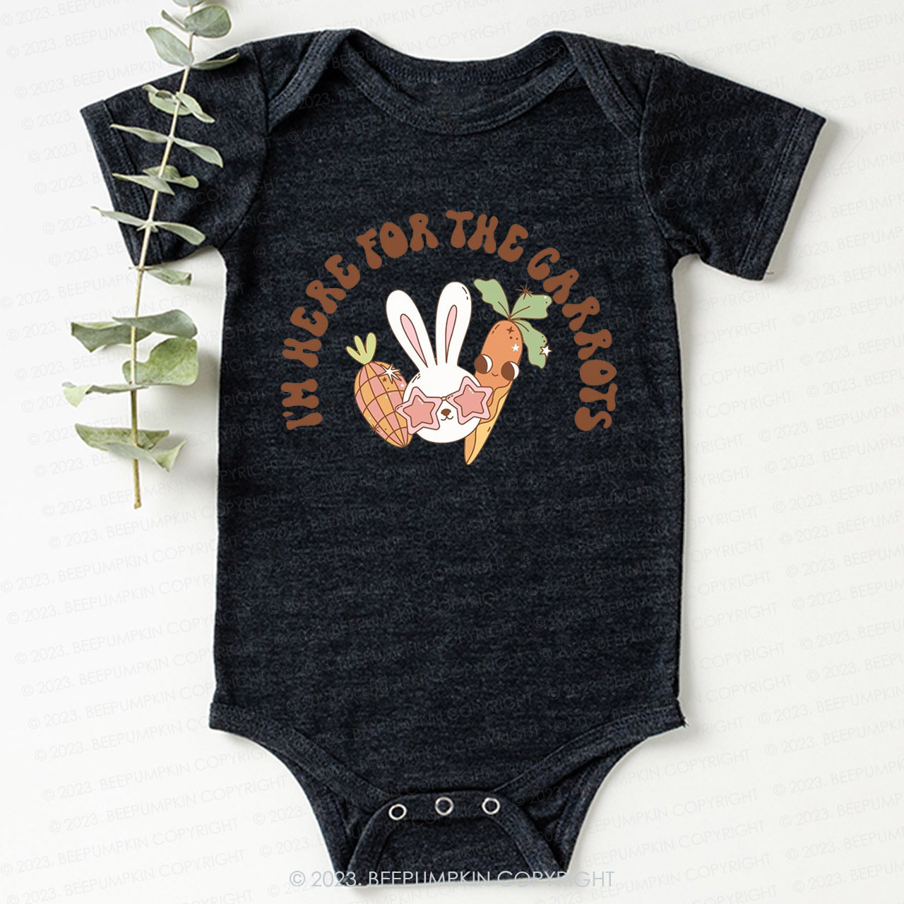 I'm Here For The Carrots Bodysuit For Baby