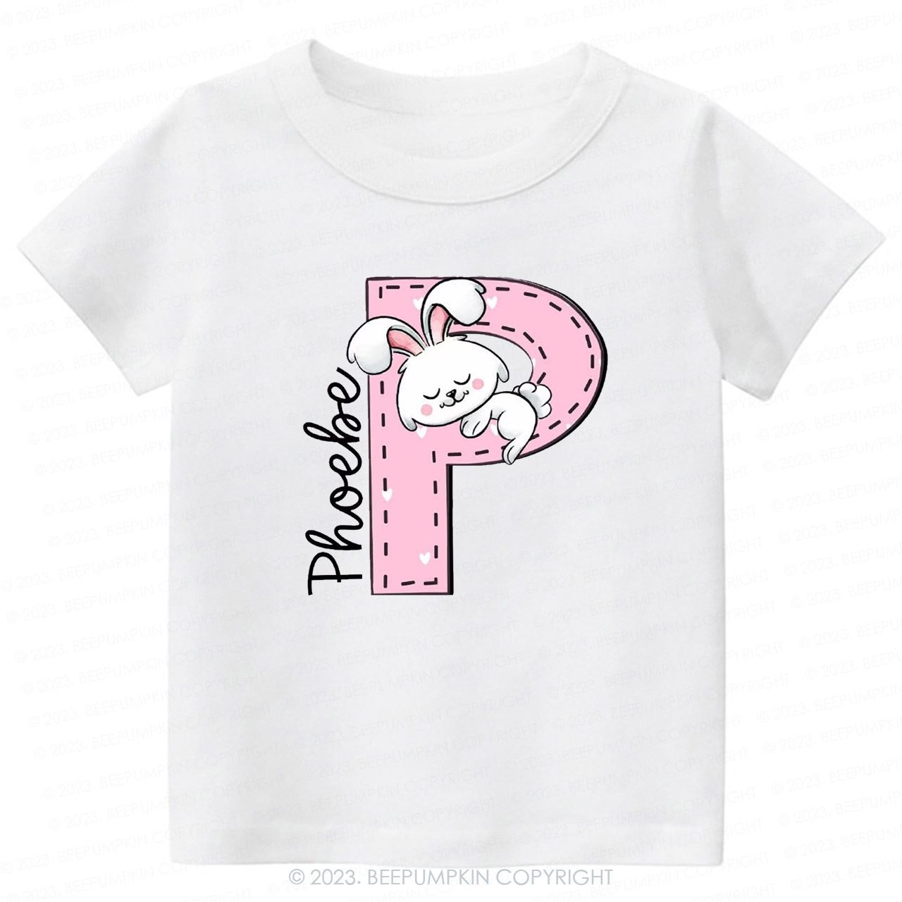 Custom Name Easter Bunny -Toddler Tees