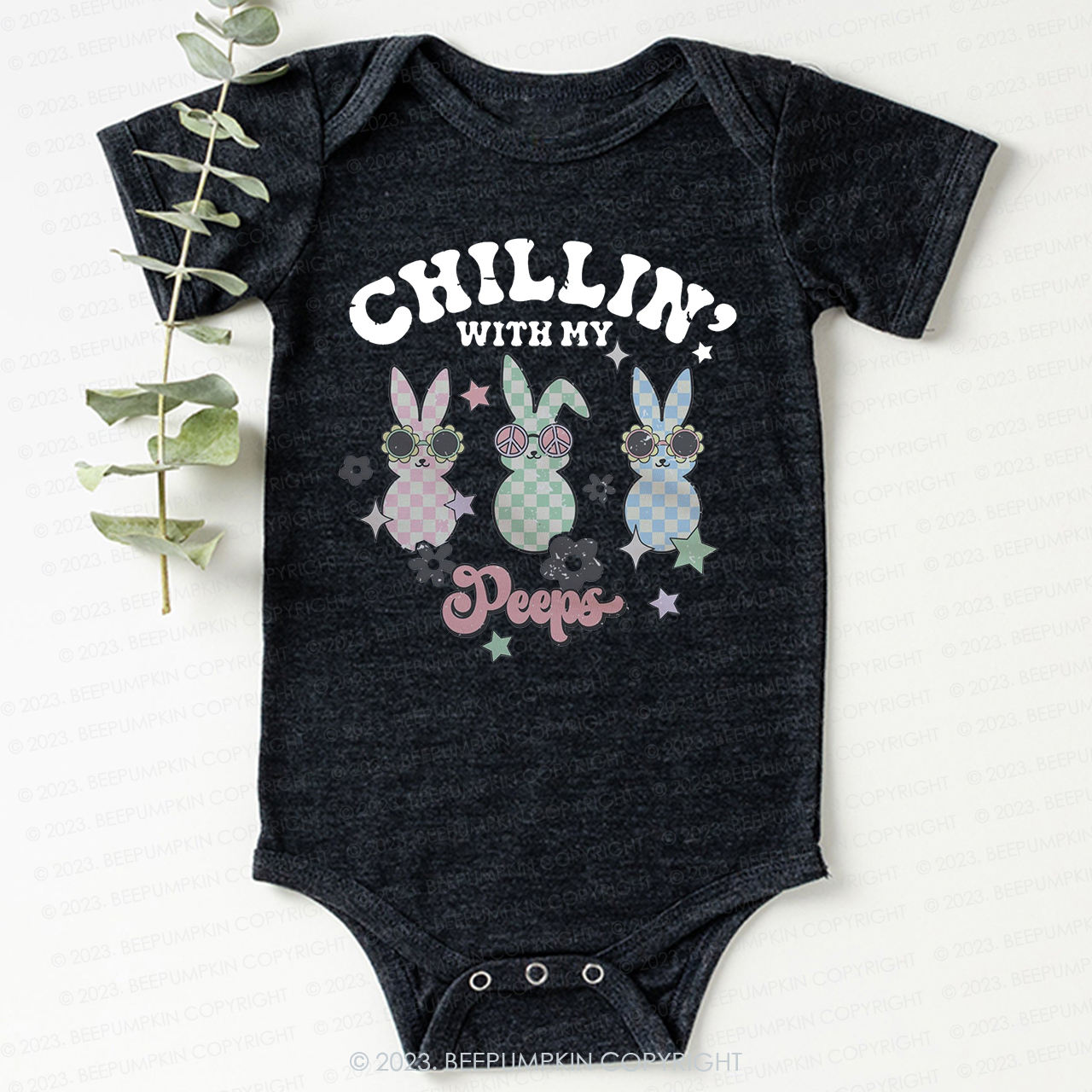  Chillin' with My Peeps Bodysuit For Baby