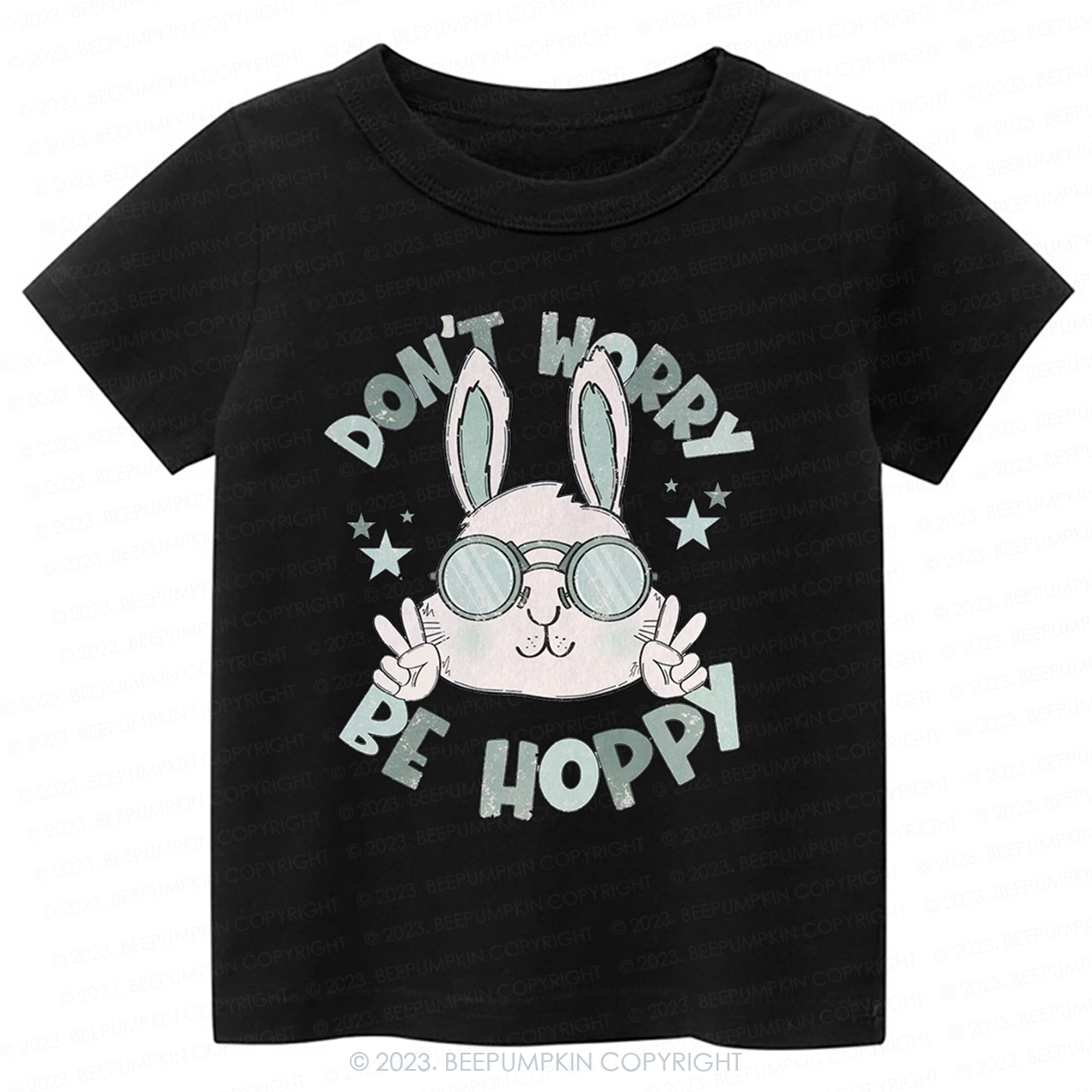 Don't Worry Be Hoppy -Toddler Tees