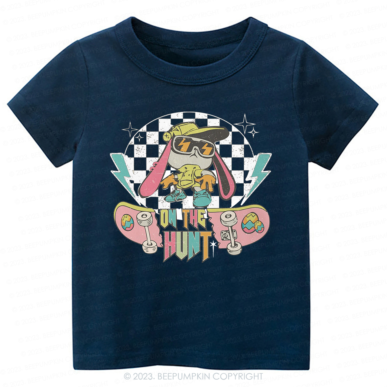 On The Hunt Kids Retro -Toddler Tees