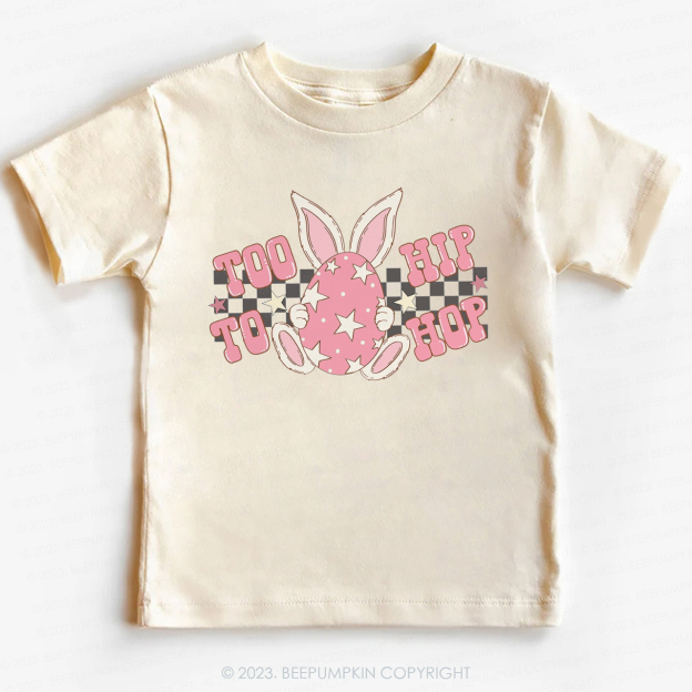 Too Hip To Hop Pink Kids-Toddler Tees