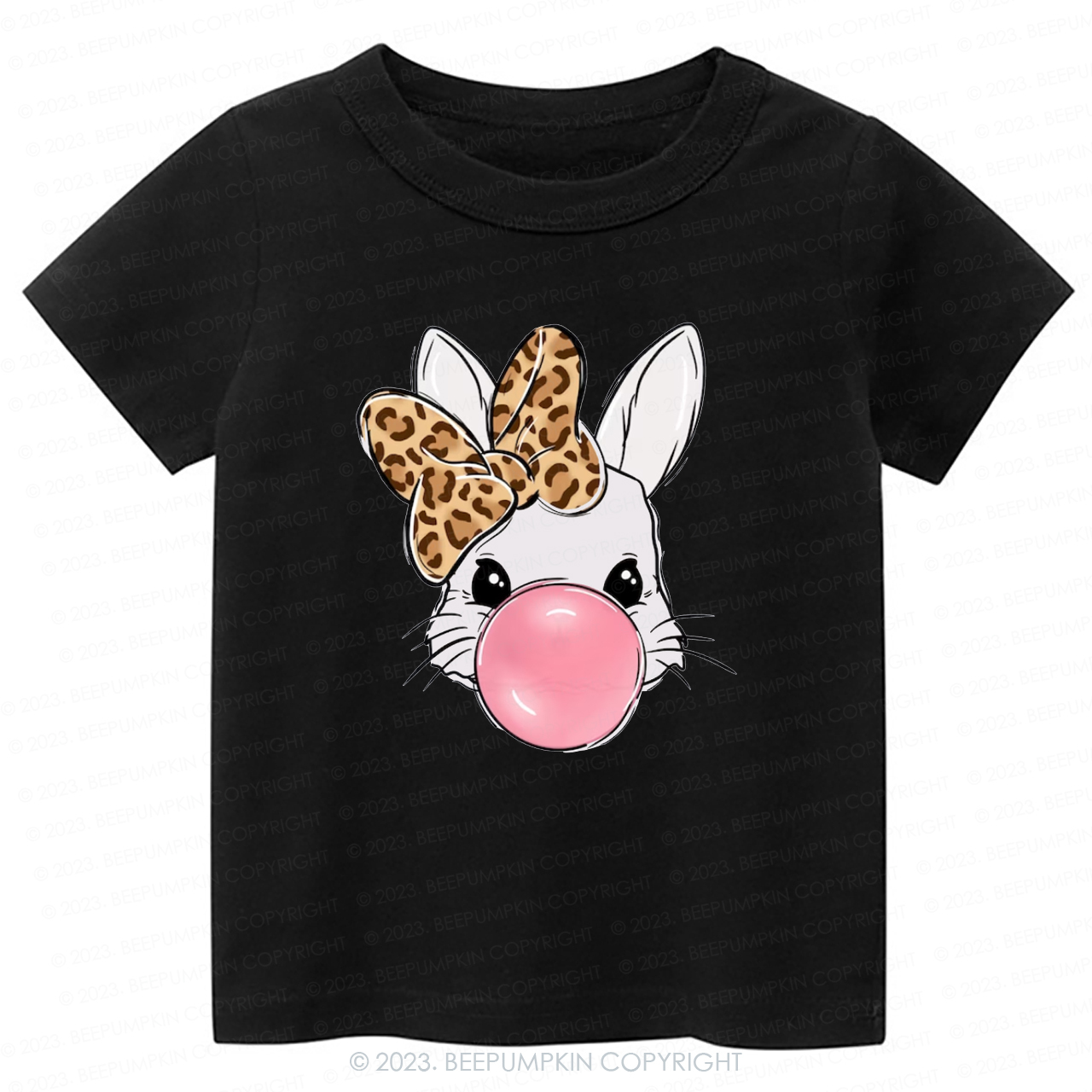 Bubble Gum Bunny-Toddler Tees