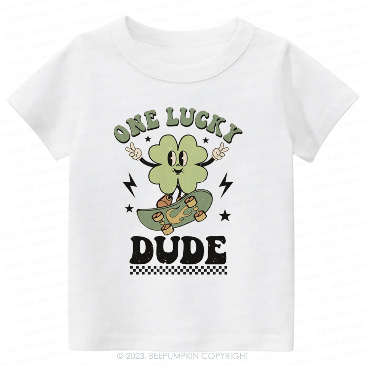 One Lucky Dude St.Patricks Day-Toddler&Kids Tees