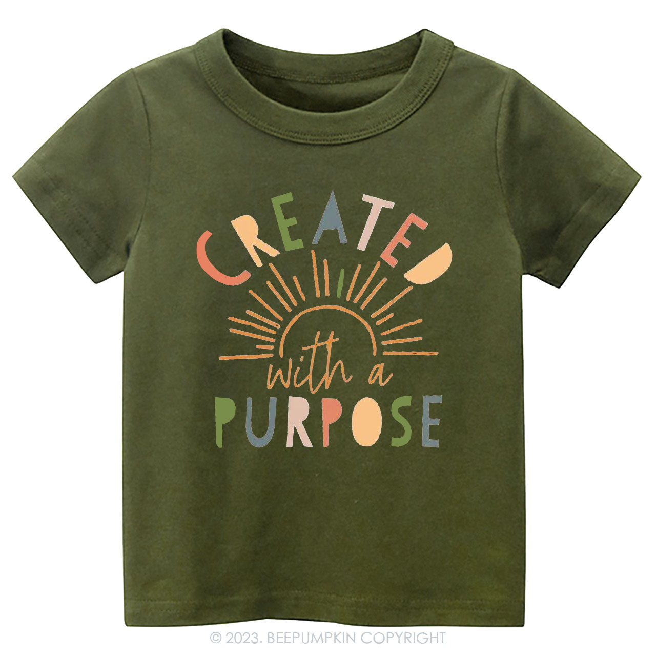 Created With A Purpose Easter Toddler Tees