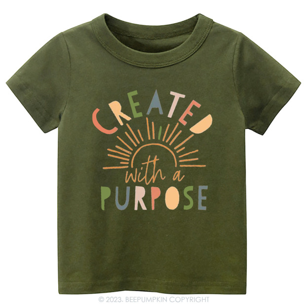 Created With A Purpose Easter Toddler Tees