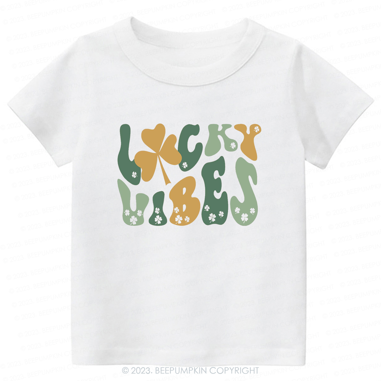 Lucky Vibes Easter -Toddler Tees