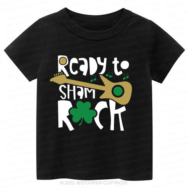Ready to Shamrock St.Patricks Day -Toddler Tees