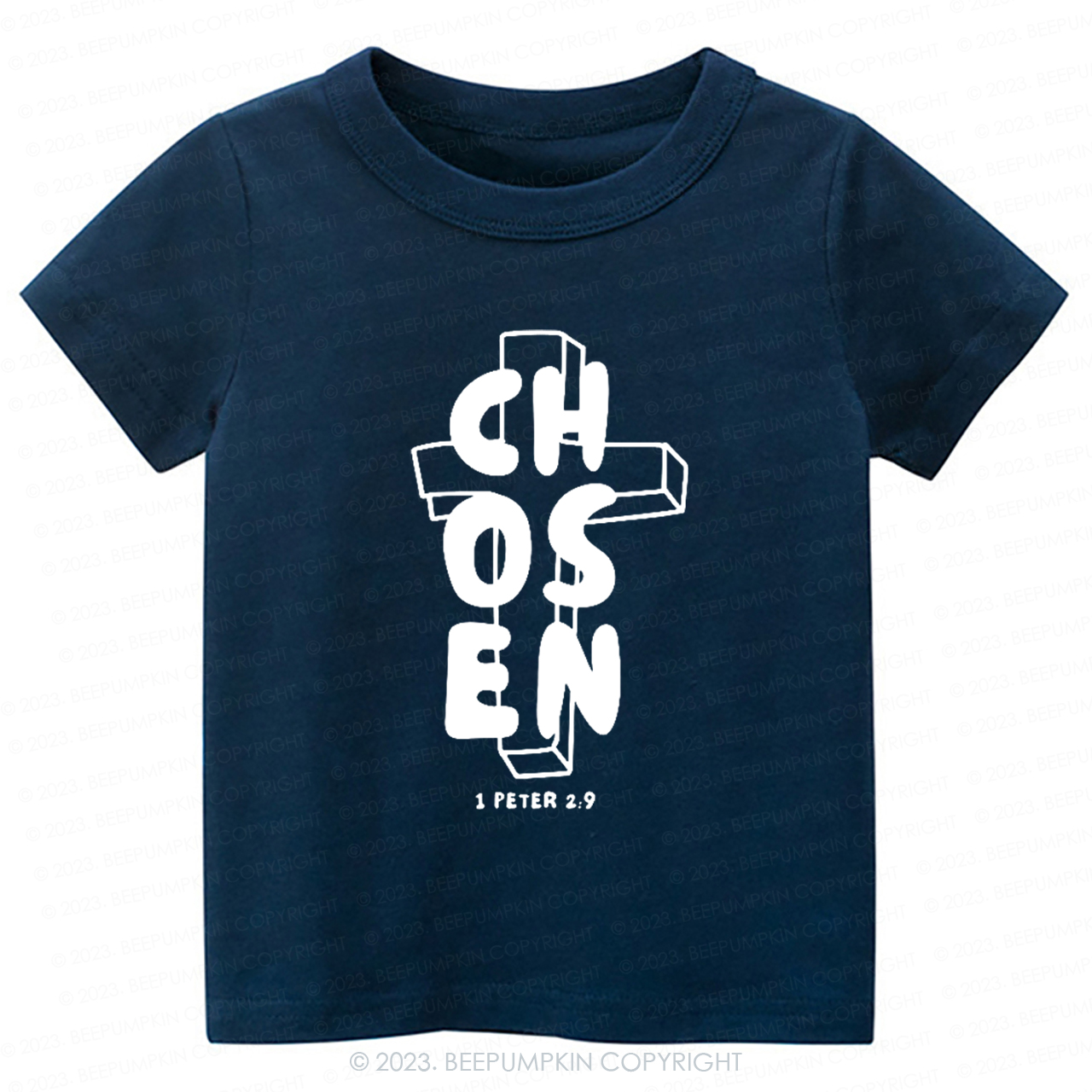 Chosen 1 Peter 2:9 Christian Easter-Toddler Tees