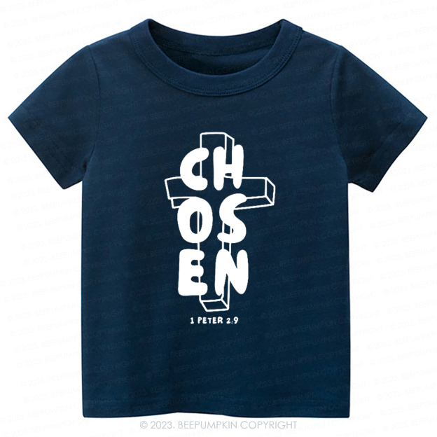 Chosen 1 Peter 2:9 Christian Easter-Toddler Tees