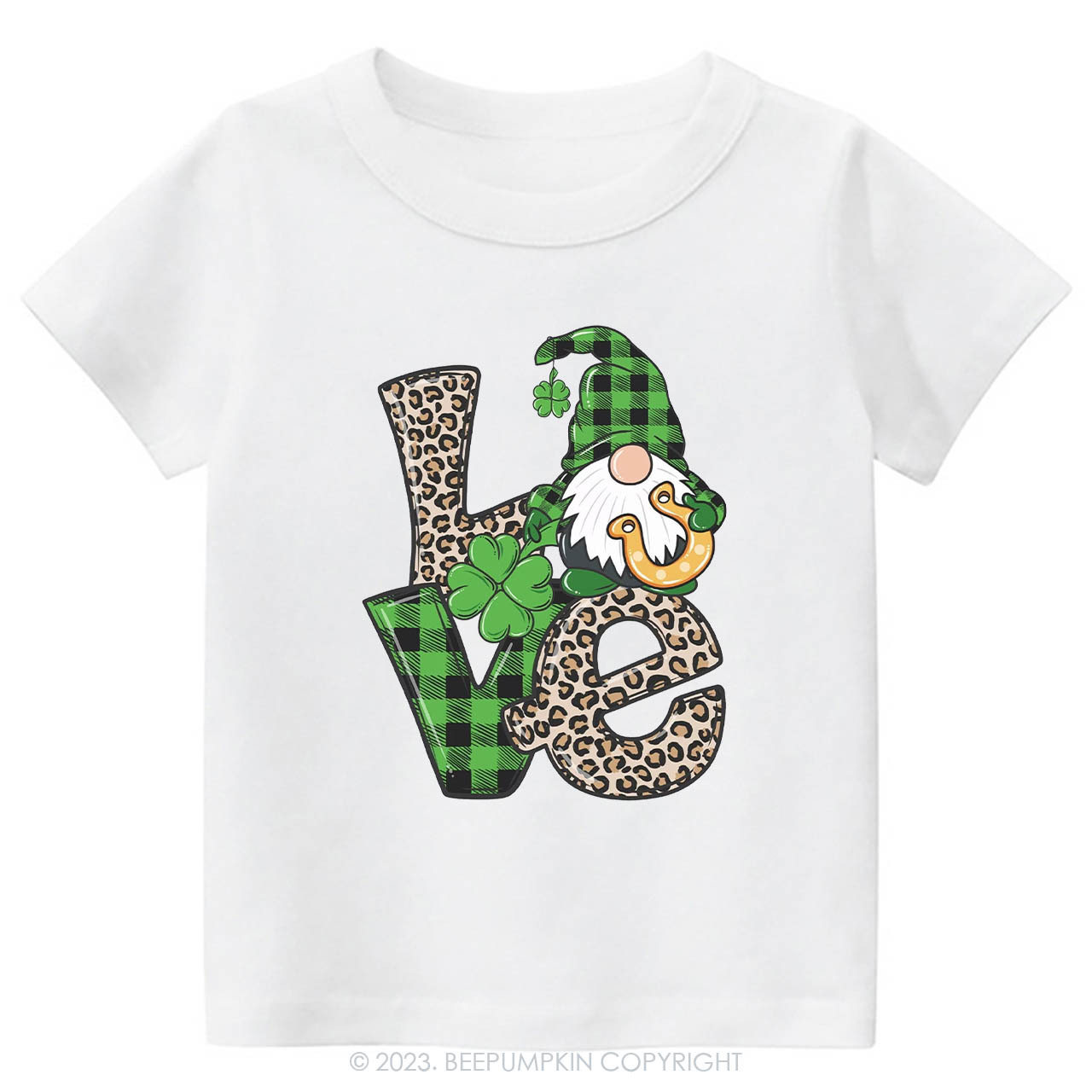 Love Gnomes St.Patricks Day -Toddler Tees