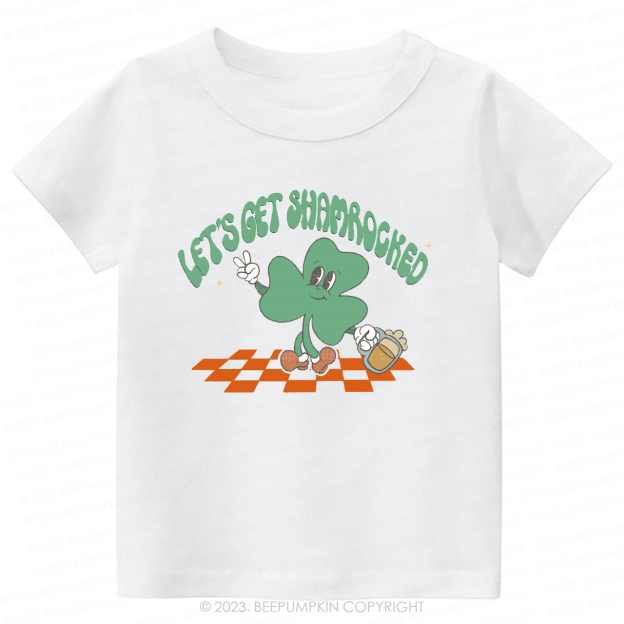 Let's Get Shamrock St.Patricks Day -Toddler Tees