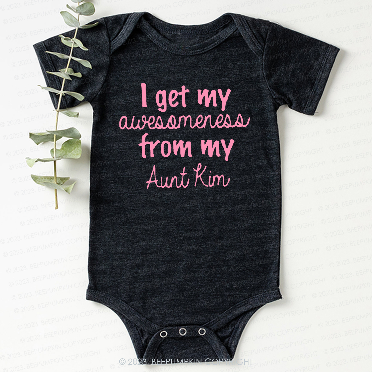 I Get My Awesomeness From My Aunt Bodysuit For Baby