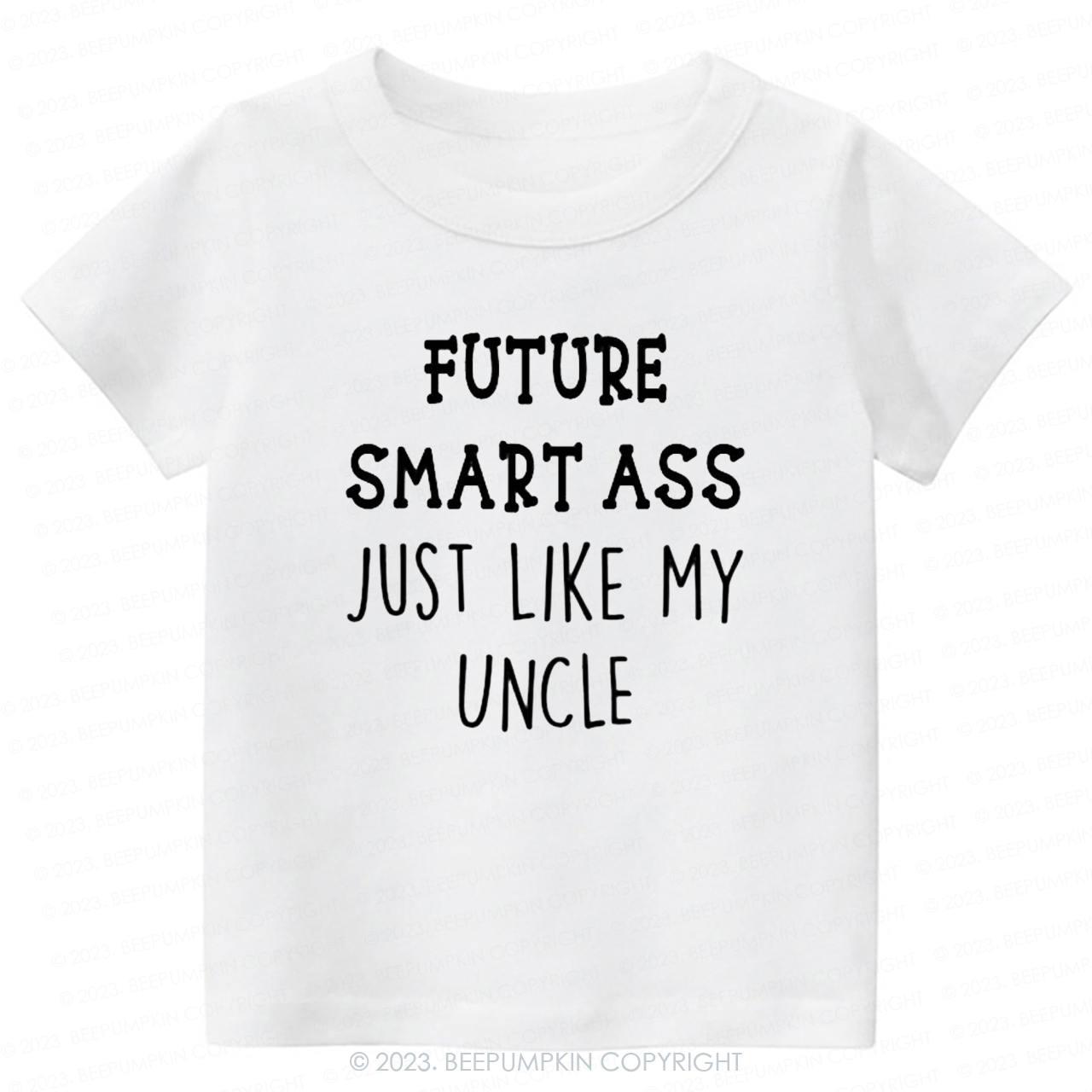 Future Smart Ass Just Like My Uncle -Toddler Tees