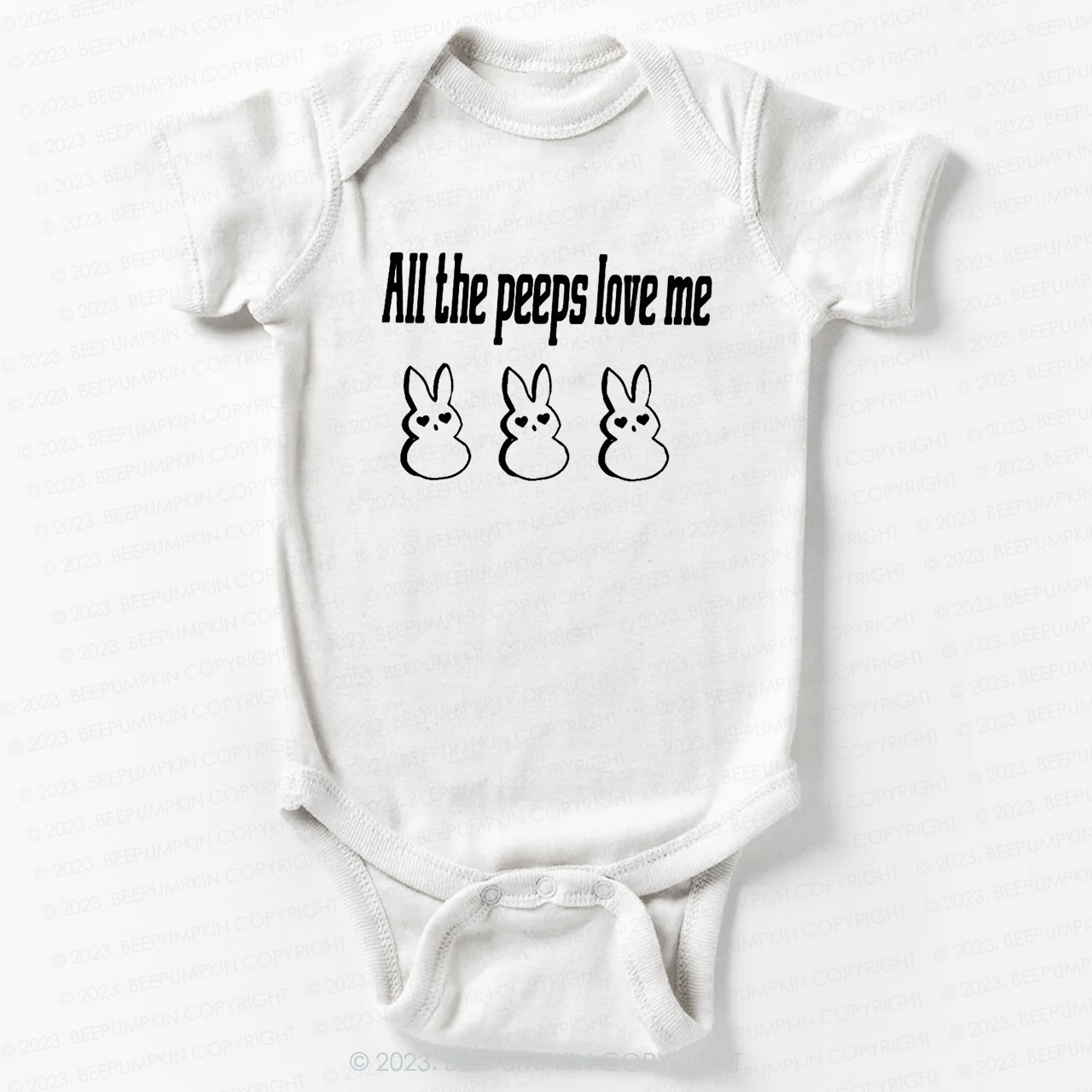 All the Peeps Love Me Easter Bodysuit For Baby