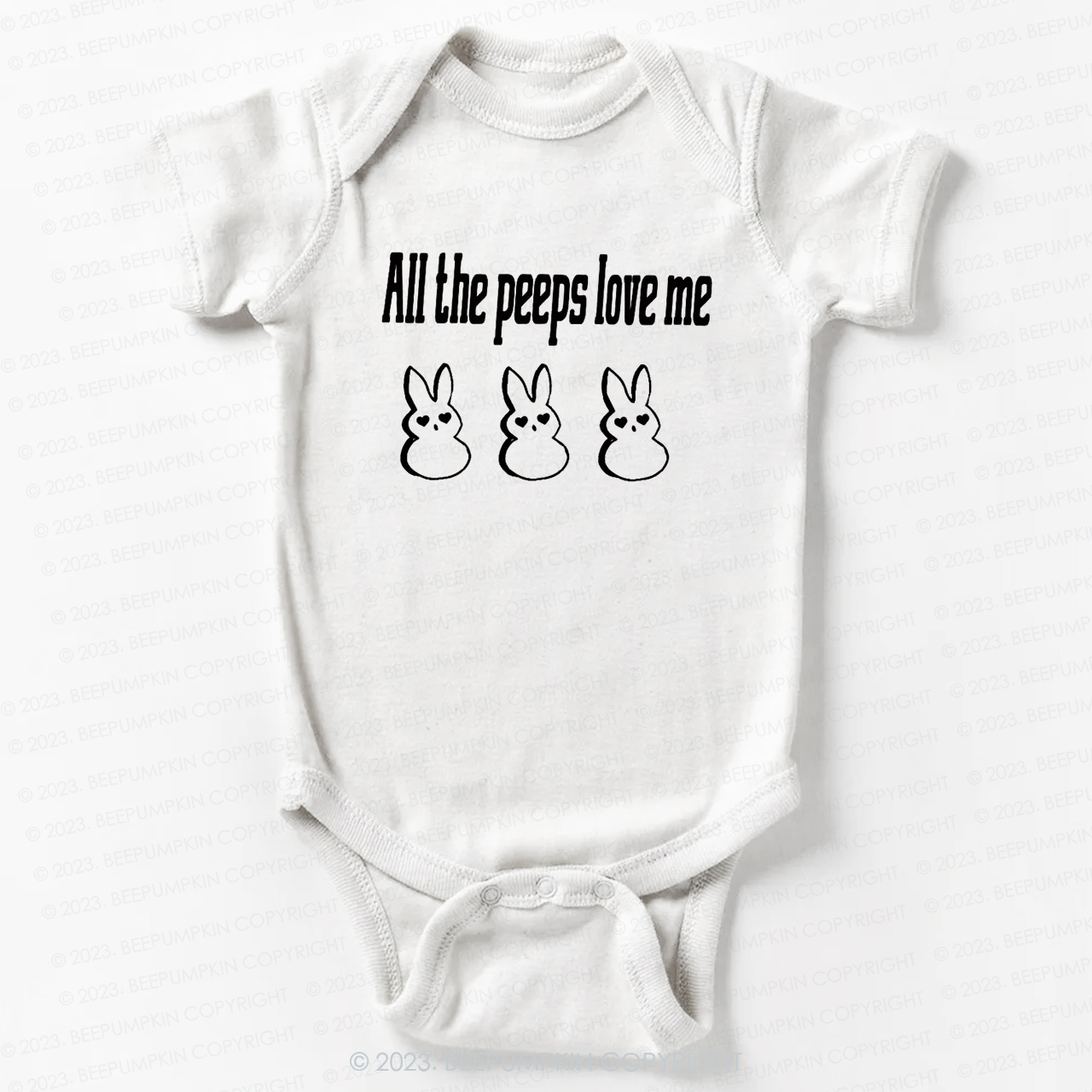 All the Peeps Love Me Easter Bodysuit For Baby