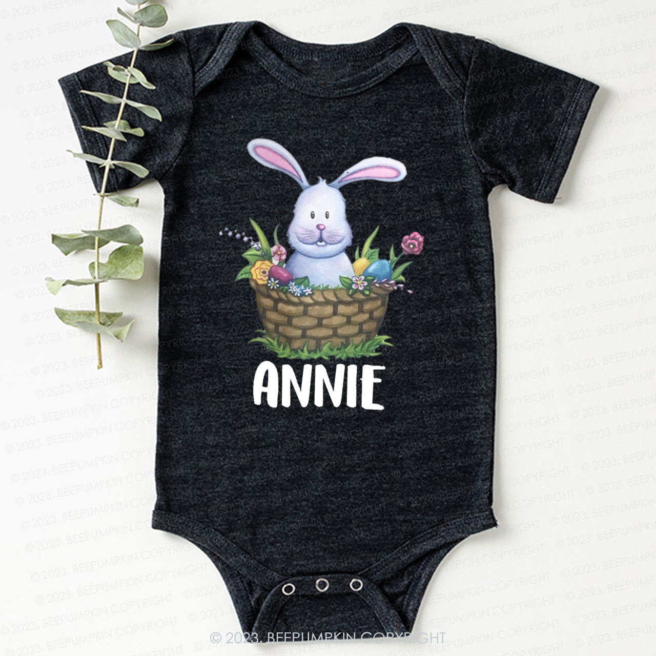 Personalized Easter Spring Bodysuit For Baby