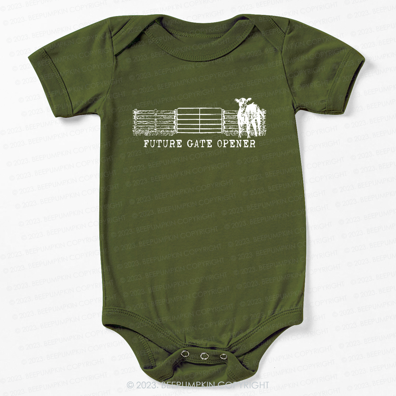 Future Gate Opener Bodysuit For Baby