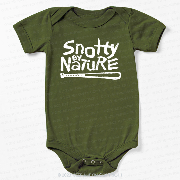 Snotty By Nature Cute Funny Rap Hiphop For Baby
