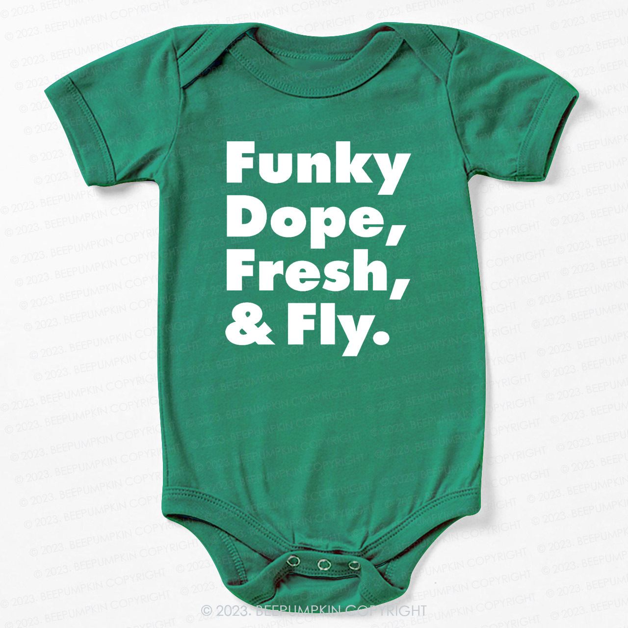 Funky Dope Fresh & Fly Bodysuit For Baby