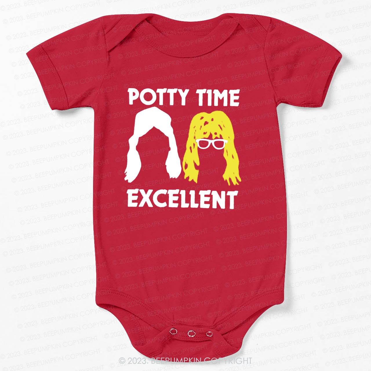 Potty Time Excellent Funny Bodysuit For Baby