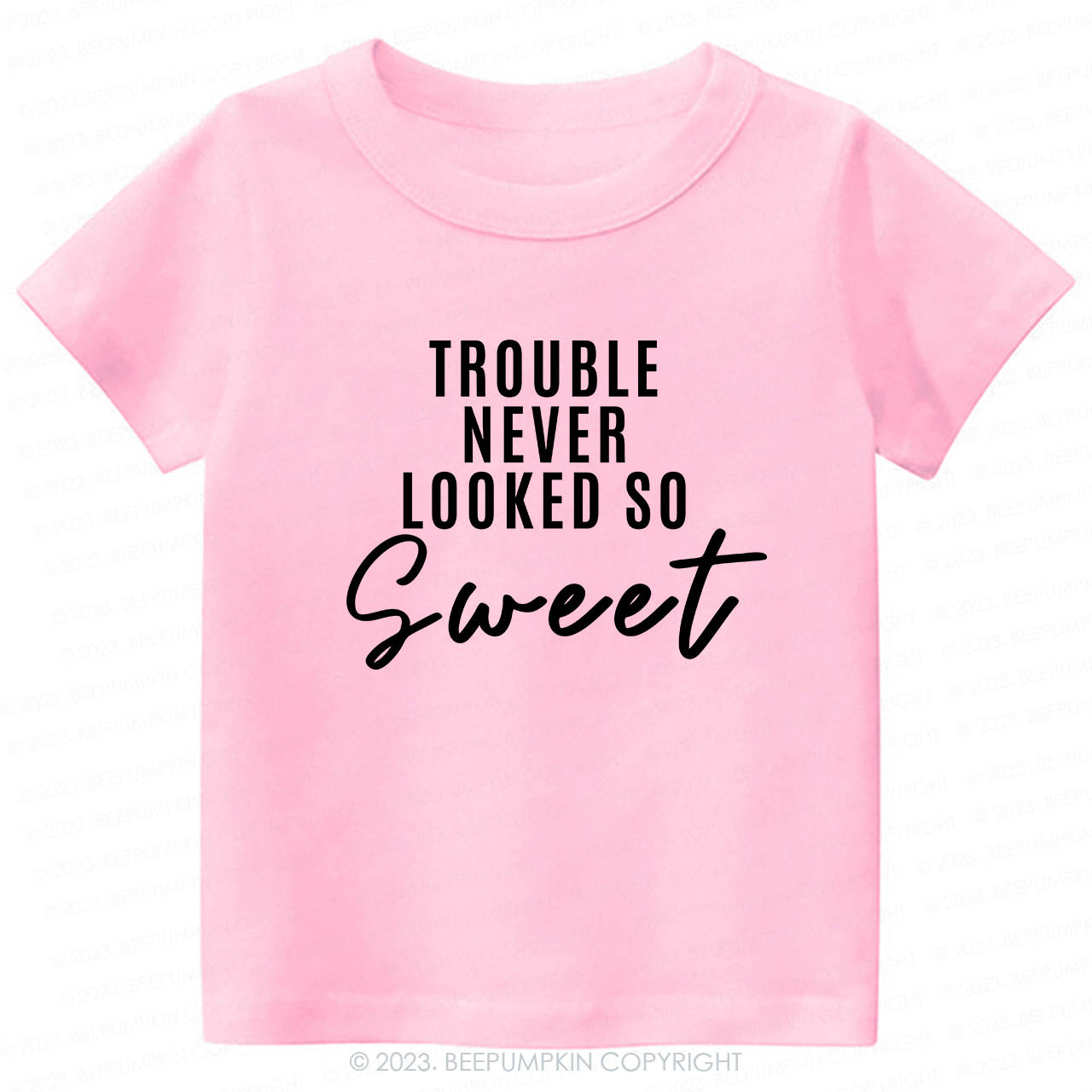 Trouble Maker Funny Kids Shirt