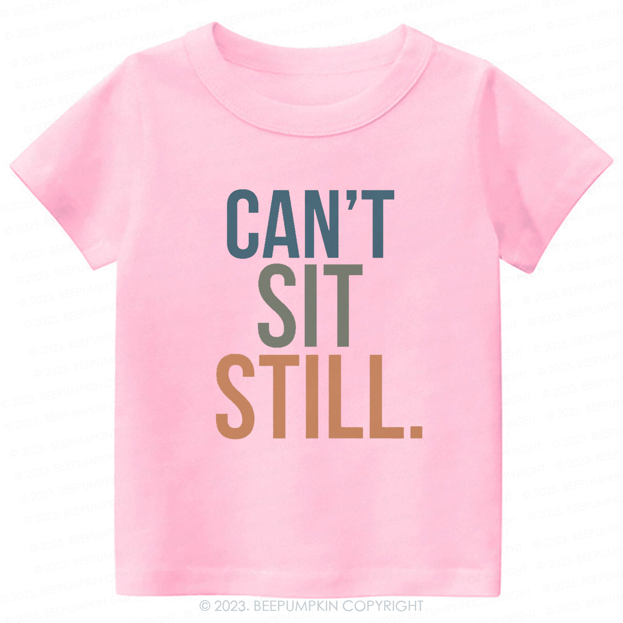 Can't Sit Still Kids Shirt