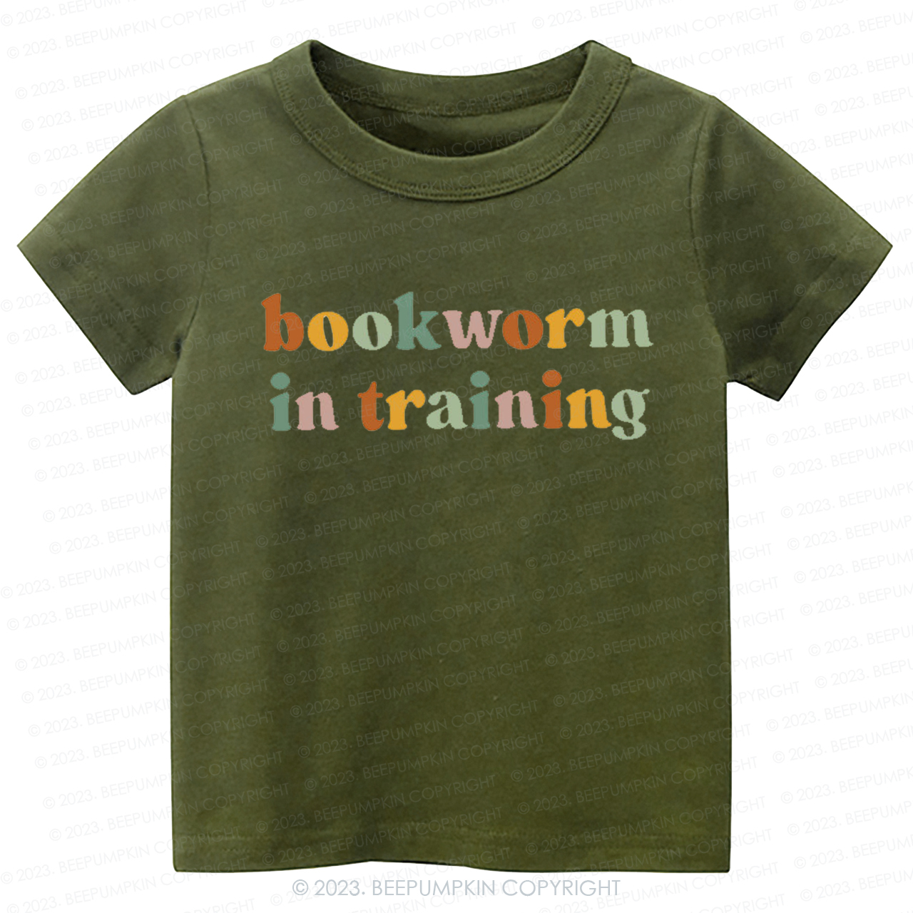Bookworm In Training Kids Shirt