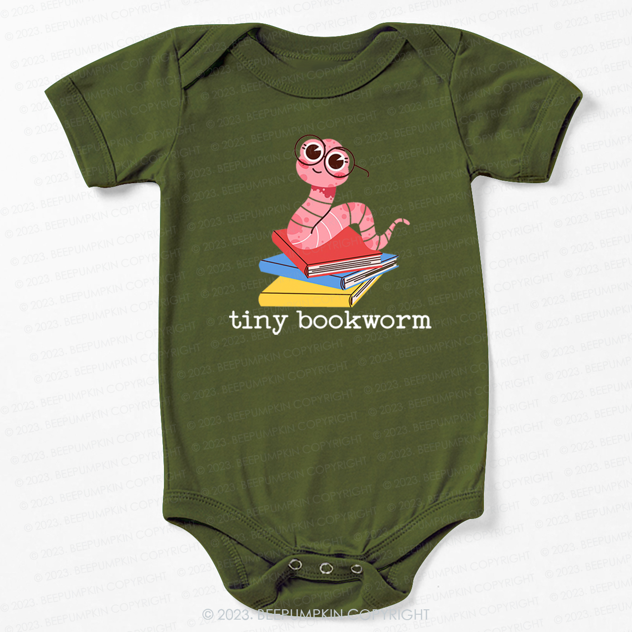 Tiny Bookworm Librarian Bodysuit For Baby