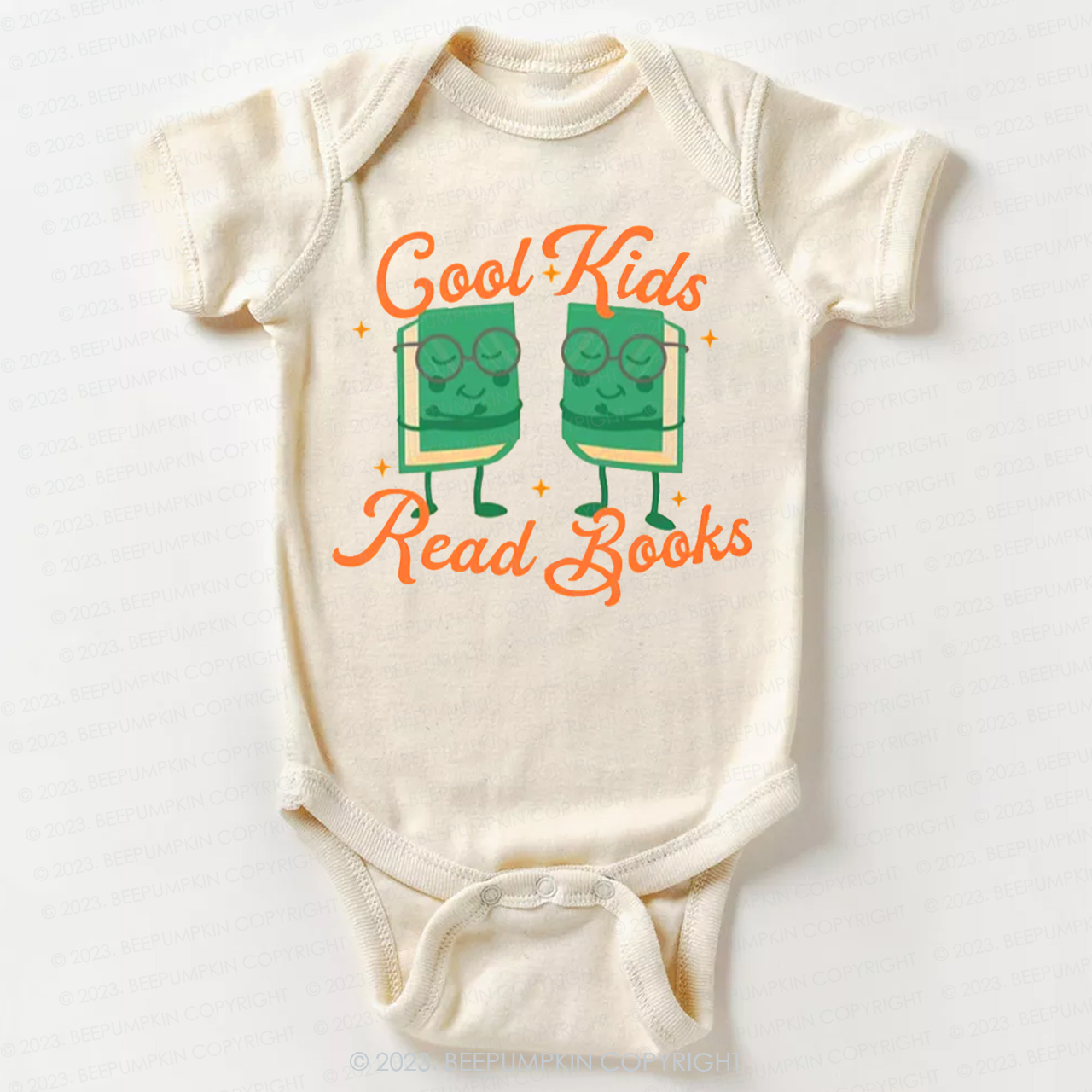 Cool Kids Read Books Funny Bodysuit For Baby