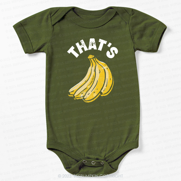 That's Bananas Cool Bodysuit For Baby