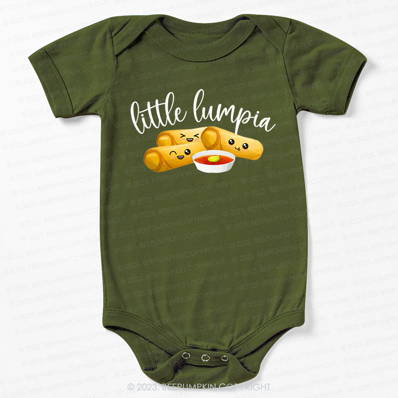 Little Lumpia Burrito Bodysuit For Baby