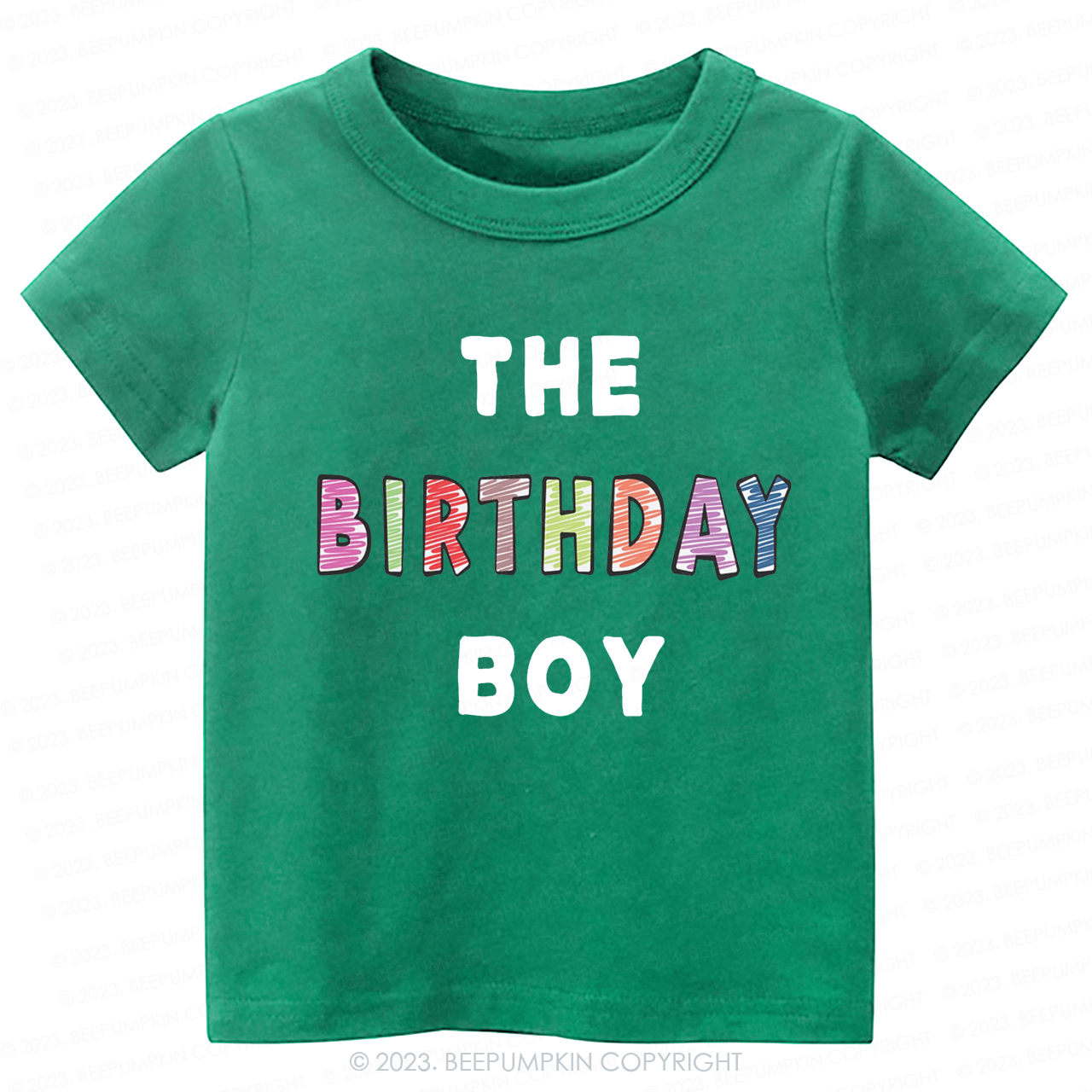 Printing Toddler Kids Boy Girl Birthday T shirts Beepumpkin