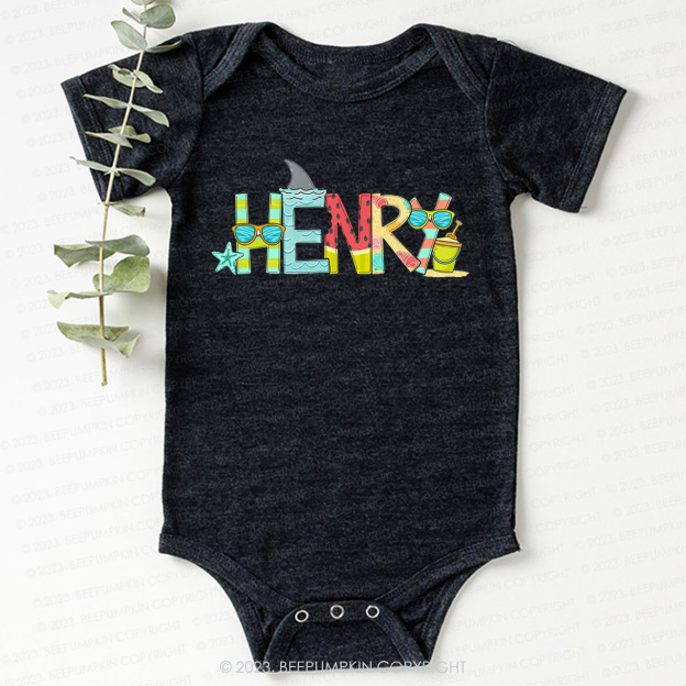 Personalized Summer Bodysuit For Baby