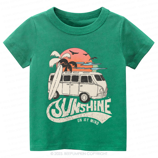 Sunshine On My Mind Kids Shirt