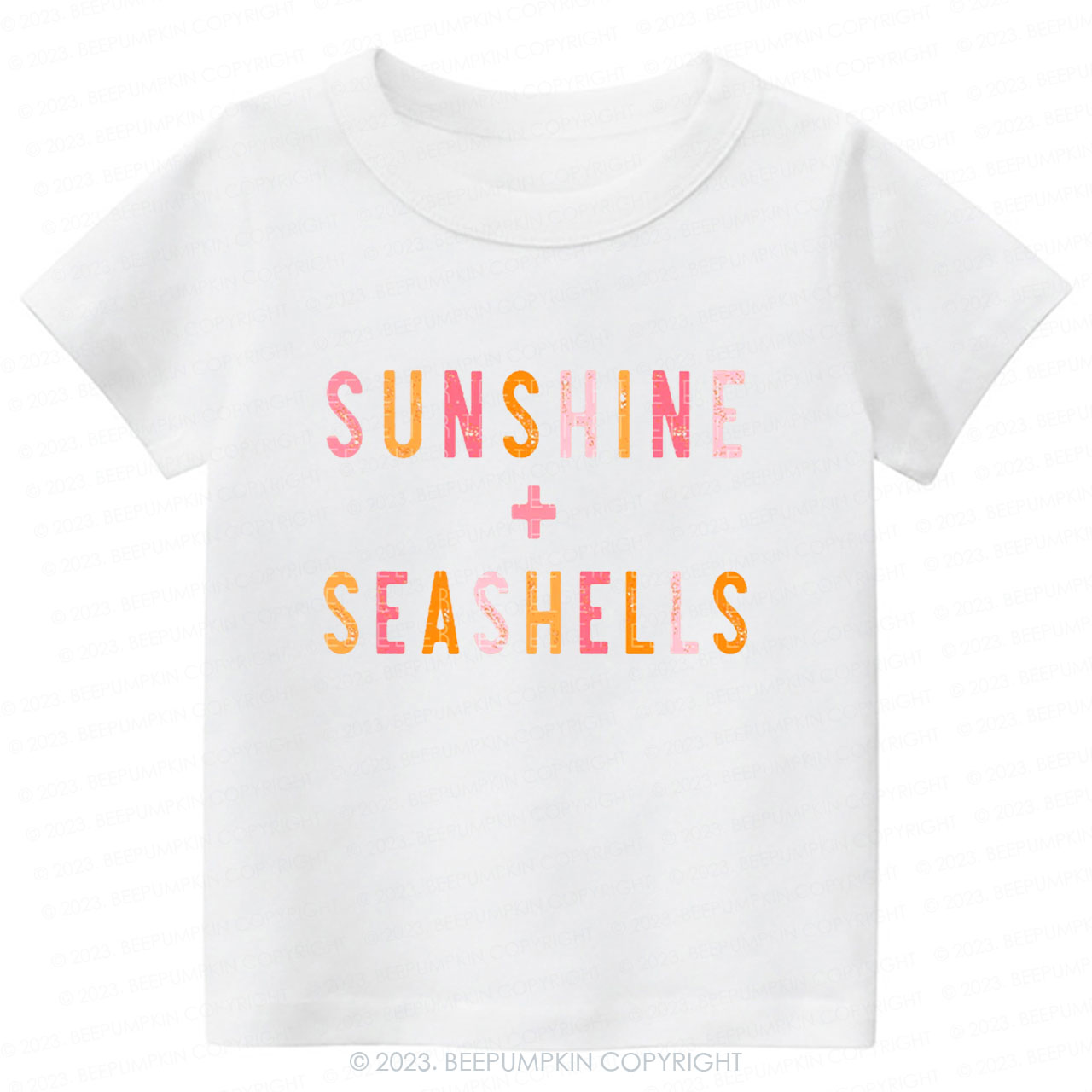 Sunshine And Seashells Kids Shirt