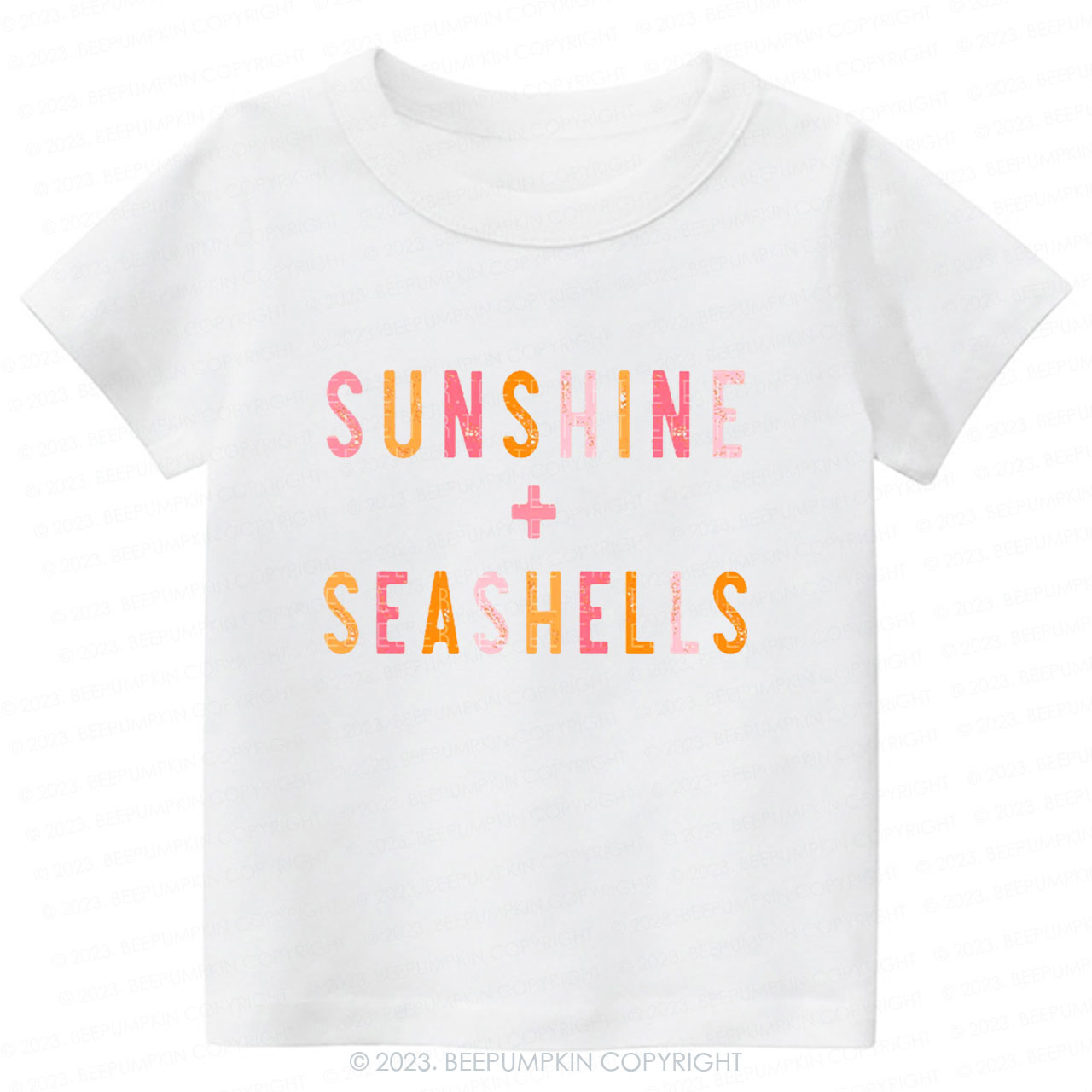 Sunshine And Seashells Kids Shirt