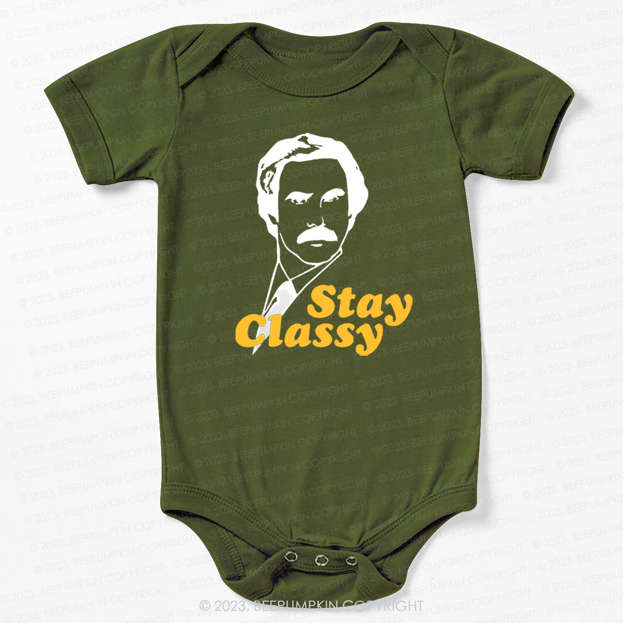 Humorous Man Bodysuit For Baby 7