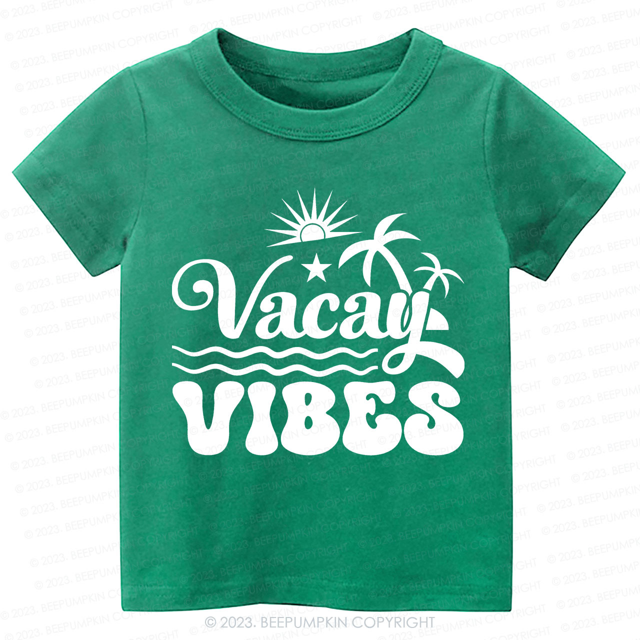 Summer Vacation Vacay Vibes Kids Shirt