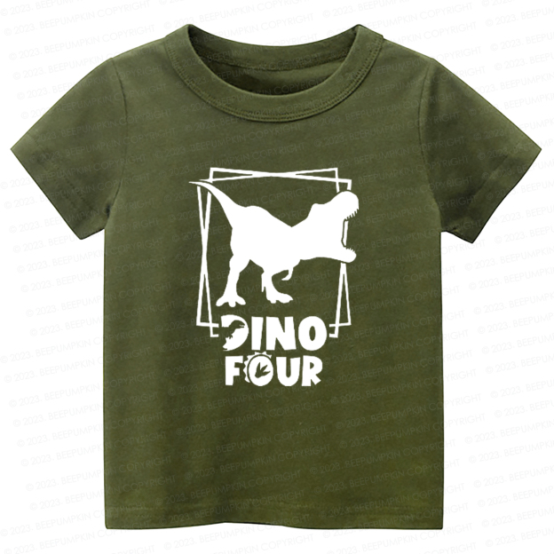 Dino Square T-Rex Kids Shirt