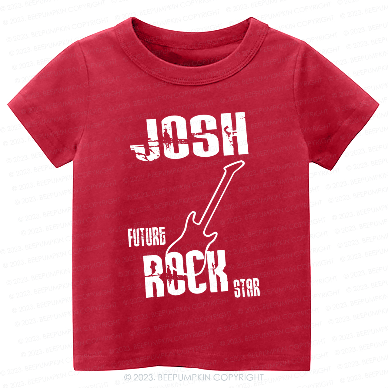 Personalised Future Rockstar Kids Shirt 8