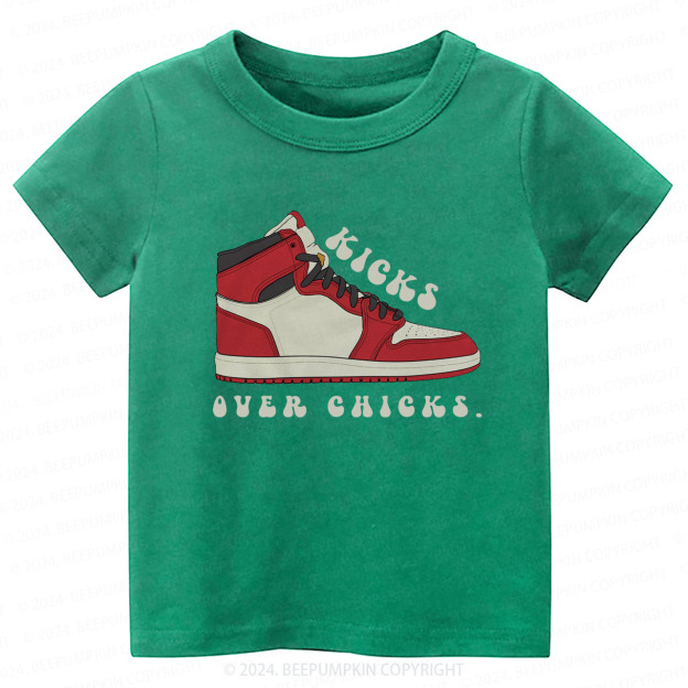 Kicks Over Chicks Toddler&Kids Tees 7