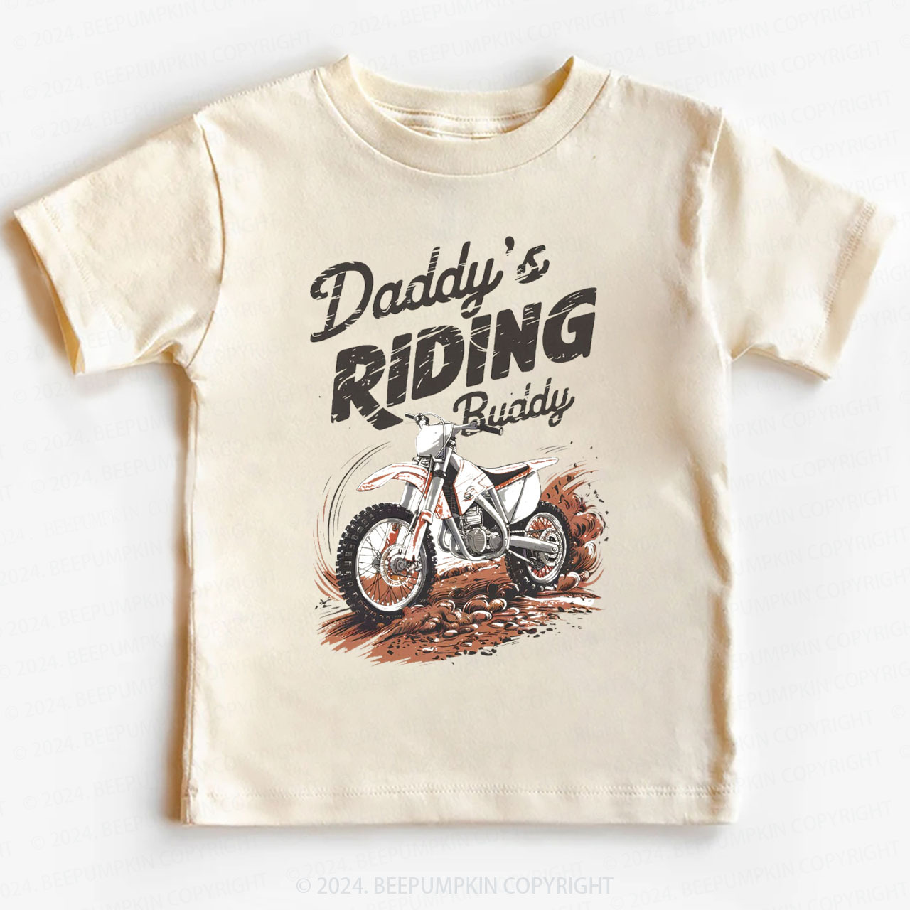 Retro Dirt Bike Toddler&Kids Tees