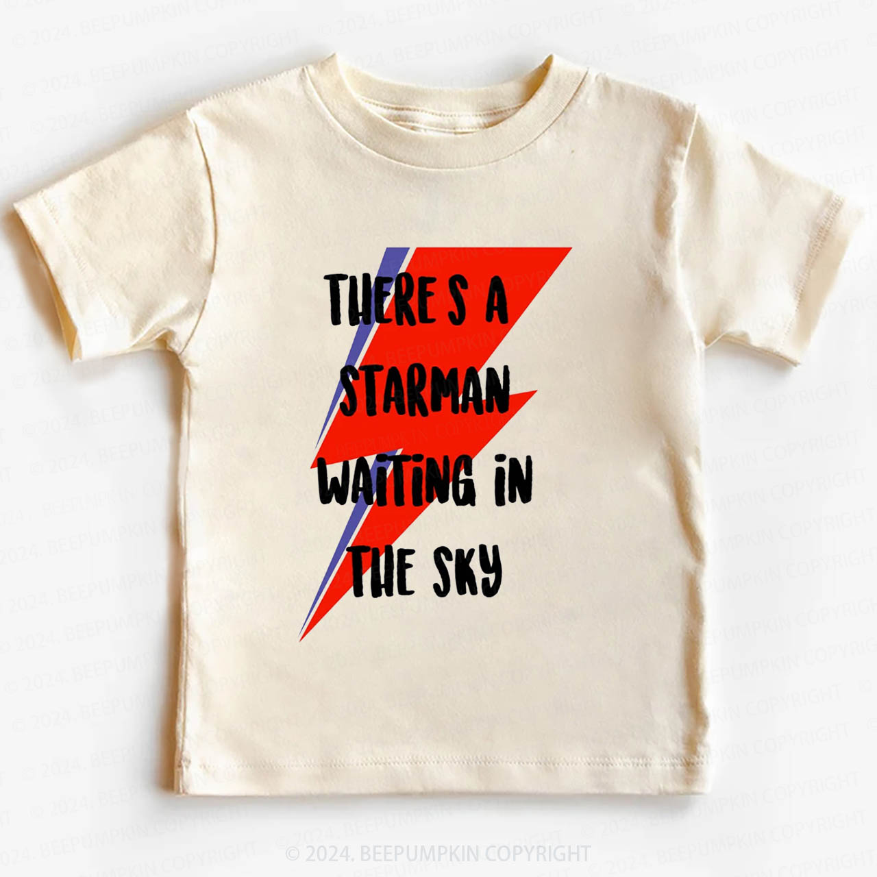 Red And Black Lightning Toddler&Kids Tees 8