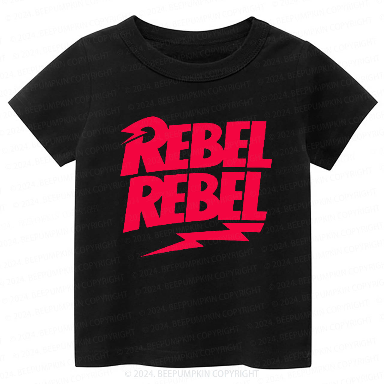 David Bowie Rebel Rebel Toddler&Kids Tees 8