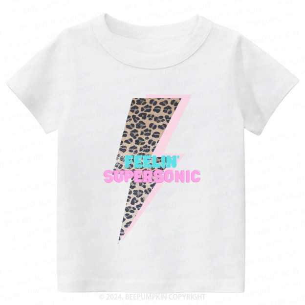 Rock Leopard Toddler&Kids Tees 8